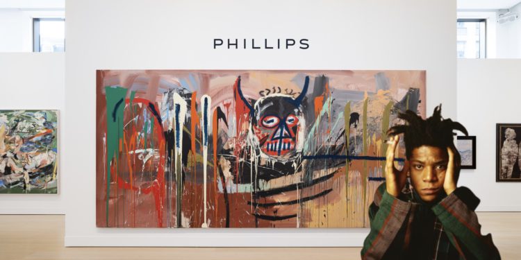 美傳奇藝術家 Basquiat 代表作《無題》登陸台北，估值20億、接受加密貨幣支付！