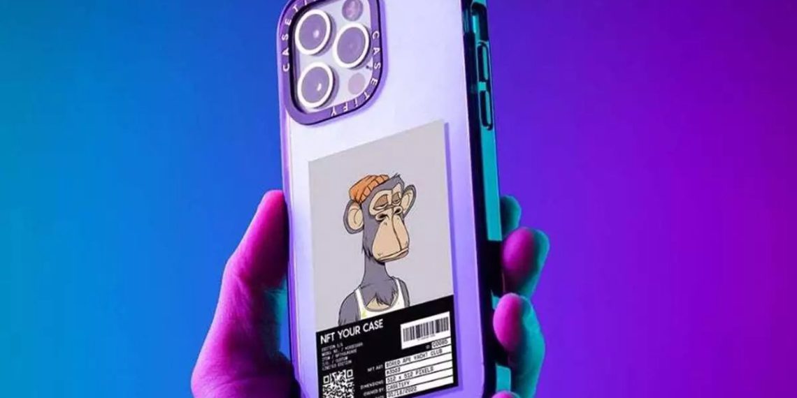 CASETiFY 推出「NFT 手機殼訂製」服務，用戶還可驗證取得藍框框