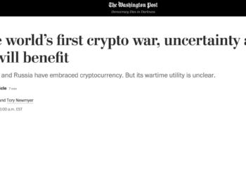 「世界上第一次加密貨幣戰爭」- 談歷史進程中的烏克蘭加密戰事