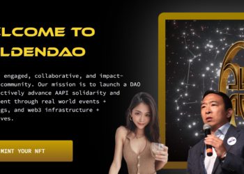 新加坡美女網紅 | Irene Zhao 與前美國總統參選人楊安澤成立 GoldenDAO