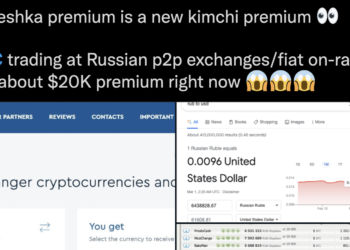 烏俄戰爭 | 俄羅斯交易所 “比特幣溢價48%”！波卡DOT捐款破600萬美元；BTC上4.5萬 ETH破3千