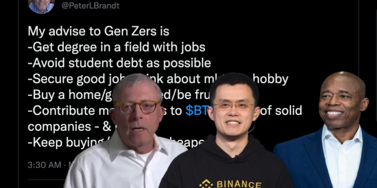 截圖 2022-03-17 下午12.42.43 | 動區動趨-最具影響力的區塊鏈新聞媒體 傳奇分析師 Peter Brandt : 我建議 Z 世代買比特幣放著;紐約市長 : 鼓勵年輕人投$10的BTC