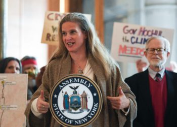 Assembly Member Anna Kelles is sponsoring a moratorium bill. SENECA LAKE GUARDIAN