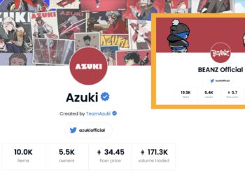 Azuki地板價破 34 ETH 再攀新高！空投項目已更名為「BEANZ Official」