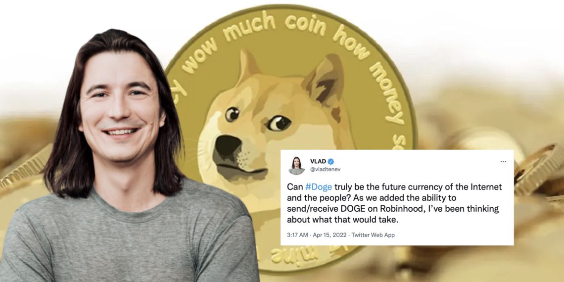 Robinhood 執行長談「狗狗幣如何成為全球主流貨幣」，看法獲馬斯克贊同