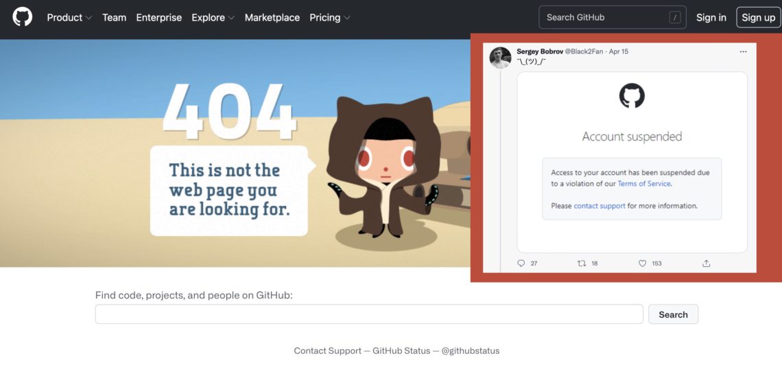Xnip2022-04-18_15-52-55 | 動區動趨-最具影響力的區塊鏈新聞媒體 GitHub 大舉封鎖「受美國制裁」俄羅斯用戶,俄開發人員哀號!