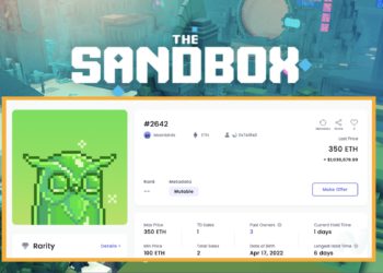 The Sandbox以 350 ETH 新高買月鳥NFT！Animoca Brands : 將收購更多工作室開發 Web 3 遊戲