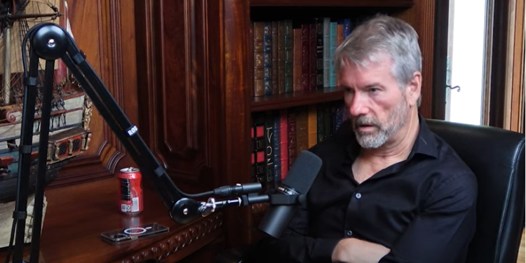 - Source: Screenshot from YouTube Channel Lex Fridman - Michael Saylor | Lex Fridman Podcast #276 -