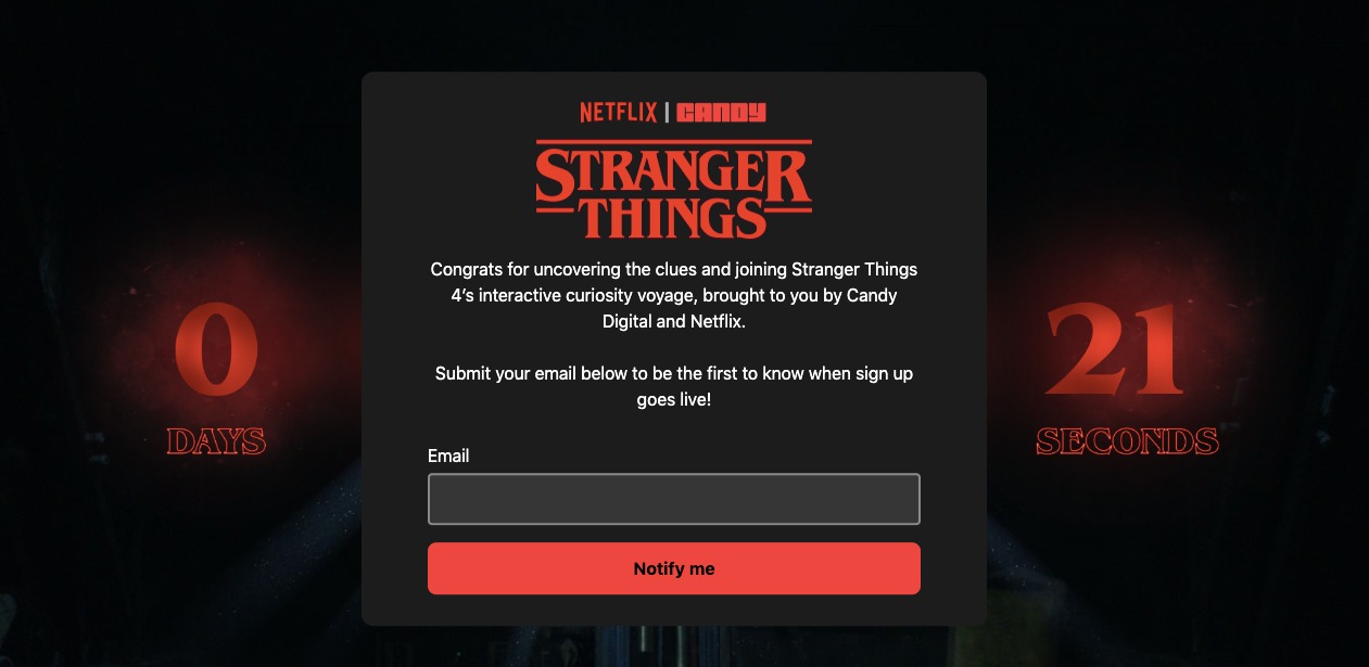 stranger things nft 220429 1 | 動區動趨-最具影響力的區塊鏈新聞媒體