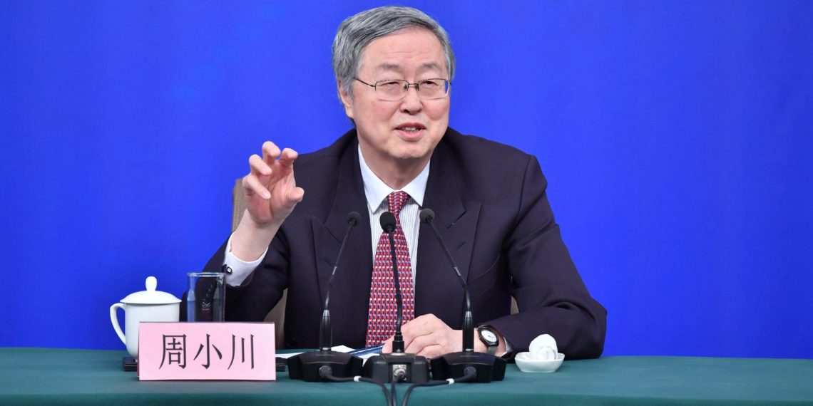 官媒專訪中國央行前行長｜數位貨幣是否衝擊美元體系？周小川：美元仍佔主導地位