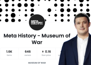 烏克蘭政府發行的 META HISTORY：Museum of War，2,182 枚 NFT  銷售一週尚未售罄
