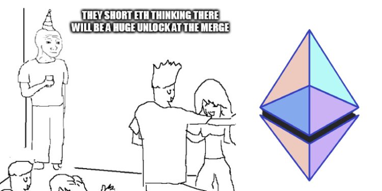 在以太坊合併 (Merge) 結束後，質押的 ETH 會被拋售嗎？