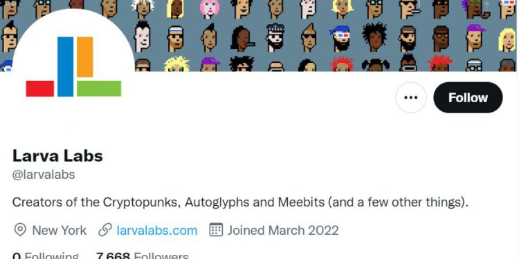 CryptoPunks 創始公司 Larva Labs 刪除所有推文，熱心網友已全數備份
