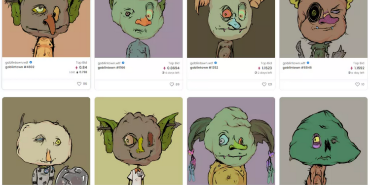 NFT藝術畫風全解析》從哥布林 GoblinTown 爆火說起