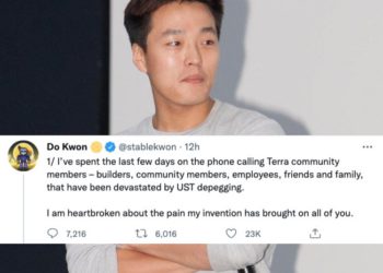 Do Kwon: 感到心碎；若UST歸零，保險協議InsurAce將賠付1200萬美元