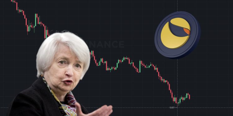 美財政部長葉倫：UST具高度風險，需加速穩定幣立法；LFG尋求10億鎂救火、LUNA跌破10鎂