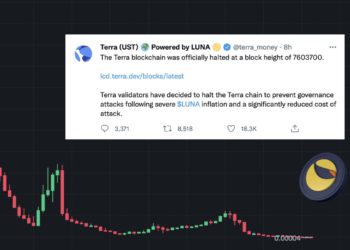 Terra 區塊鏈凌晨、早上數度停止出塊，以預防Luna通膨導致的「治理攻擊」！