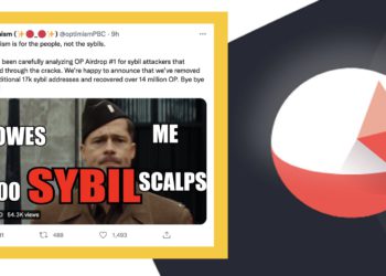 Optimism空投｜已排除 1.7 萬個女巫地址，回收 1,400 萬枚 OP 將按比例重分配