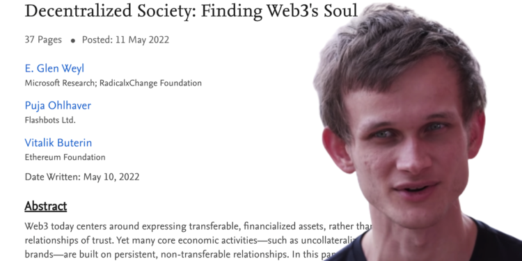 cihpw933297 | 動區動趨-最具影響力的區塊鏈新聞媒體 全文|Vitalik 的最新論文:找尋 Web3 的靈魂(上)