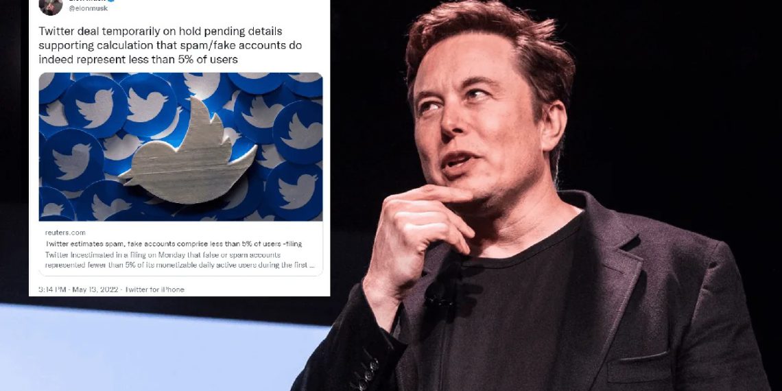 elon twitter 220514 | 動區動趨-最具影響力的區塊鏈新聞媒體 馬斯克突宣「暫時擱置」Twitter收購,TWTR盤前嚇跌20%;推特CEO:預計收購交易將完成