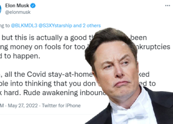 馬斯克 :「正接近衰退，是好事」居冠《財富500》CEO薪資榜，235億鎂超後9名總和