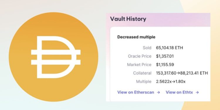 MakerDAO緊急以1,155美元出售 6.5萬顆 ETH！「每顆賠200鎂」以償還DAI債務