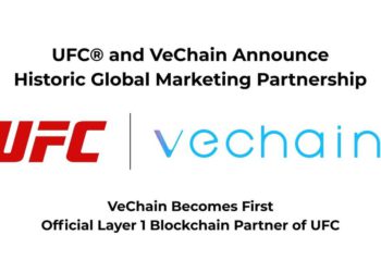 唯鏈 (VeChain) 成為 UFC 官方合作夥伴，交易超 1 億美元