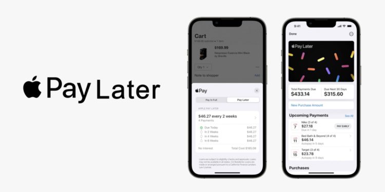 蘋果推出 Apple Pay Later！搶攻「先買後付」市場，分4期零利息