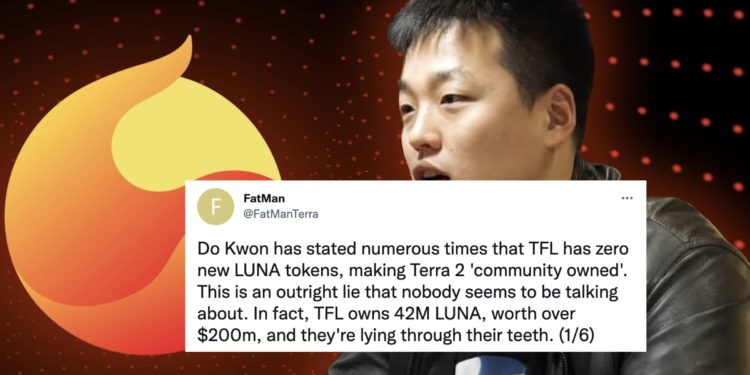 Xnip2022-06-07_14-11-54 | 動區動趨-最具影響力的區塊鏈新聞媒體 怒批Do Kwon說謊!研究員 : TFL持有超4,200萬枚新LUNA,價值超2億美元