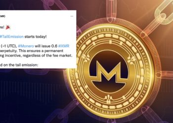 門羅幣進入0通膨時代！長尾排放機制啟動，區塊獎勵固定0.6 XMR、單月逆勢漲60%