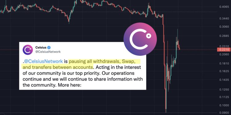 真有未爆彈？Celsius暫停提款、兌幣、轉帳！轉3億鎂BTC  ETH到FTX