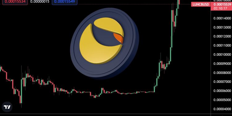 Luna Classic逆市暴漲！LUNC 3日內大漲近200%、USTC 狂飆近900%