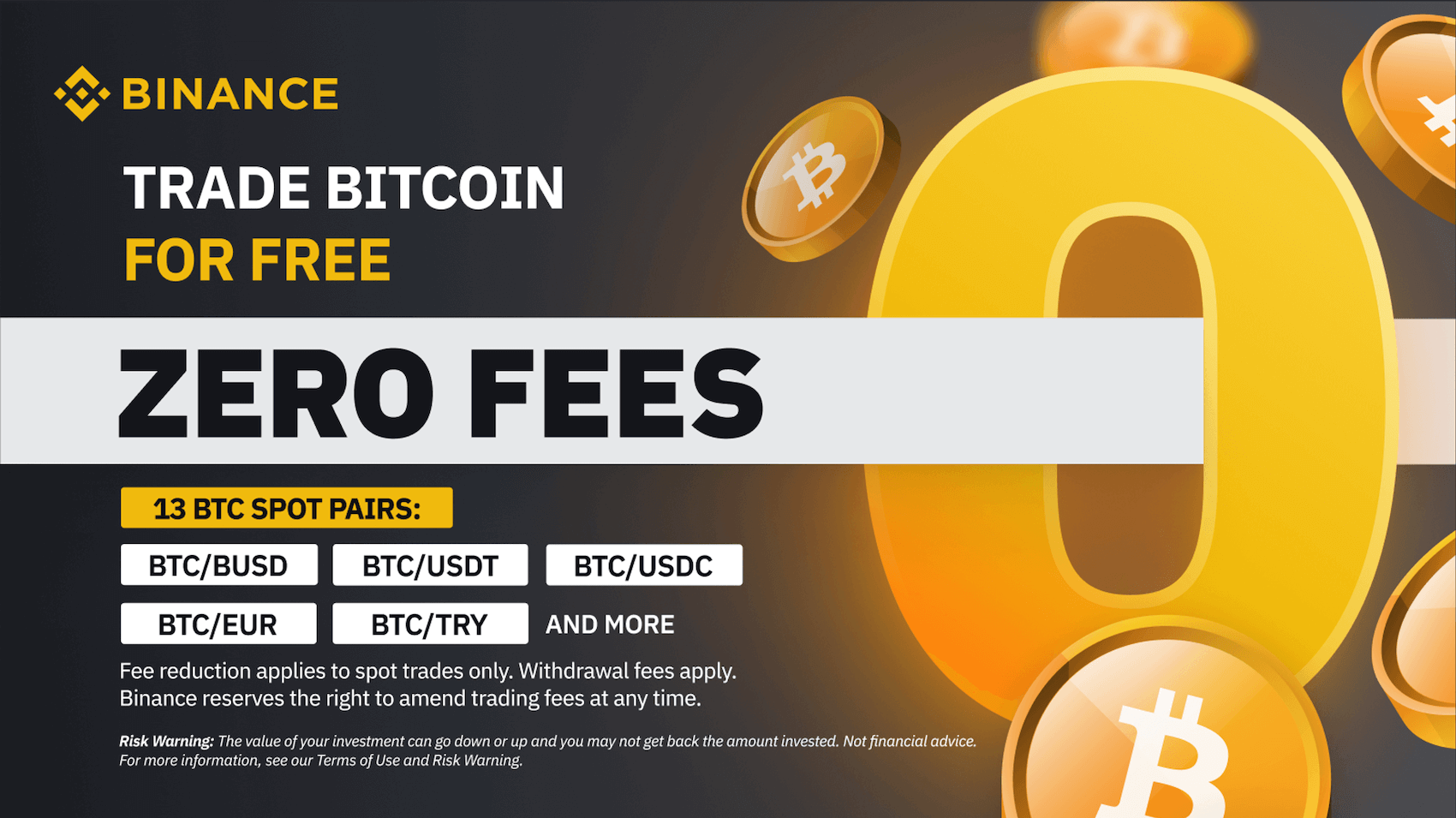 幣安慶5週年: 比特幣現貨交易對7/8 起零手續費！CZ : 金融普惠的第一步| 動區動趨-最具影響力的區塊鏈新聞媒體