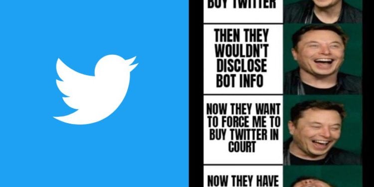 推特正式起訴「盼強制執行」440億美元收購案！馬斯克回嗆笑死：準備法院認證