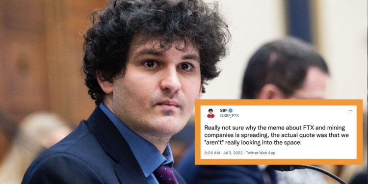 Xnip2022-07-03_17-06-27 | 動區動趨-最具影響力的區塊鏈新聞媒體 FTX不排除收購受災挖礦商?SBF : 未真正關注挖礦、礦工,但歡迎對話