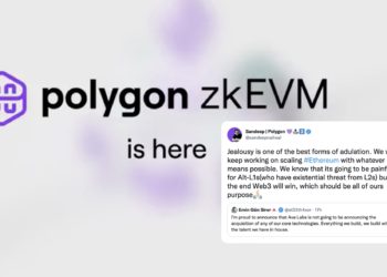 眼紅Matic大漲？雪崩創辦人暗酸「Polygon的虛擬機 zkEVM 是買來的」