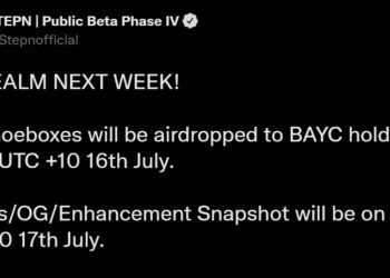 StepN : APE Realm將在下週開啟！已向「無聊猿 BAYC」空投鞋盒 NFT