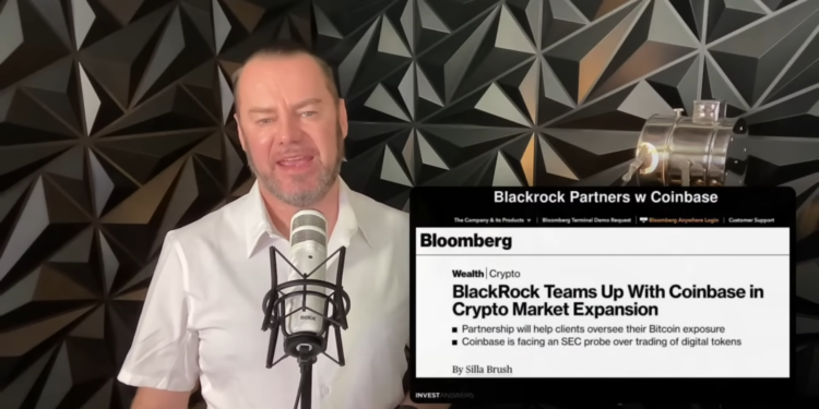 InvestAnswers主持人 : 貝萊德若把管理資產5%投資比特幣，BTC將沖天773,000鎂