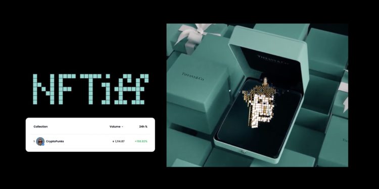 Xnip2022-08-01_13-43-18 | 動區動趨-最具影響力的區塊鏈新聞媒體 Tiffany NFT 助推,CryptoPunks 交易量勁揚 160%、地板價上漲一成!