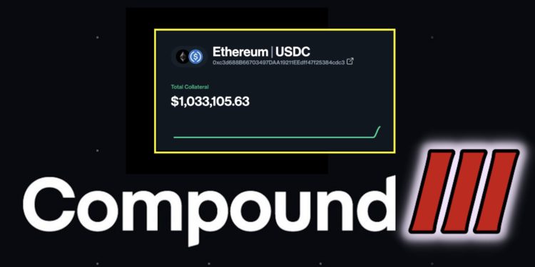 跨鏈版 Compound III 正式上線！單日抵押破百萬鎂、COMP一度上漲7％