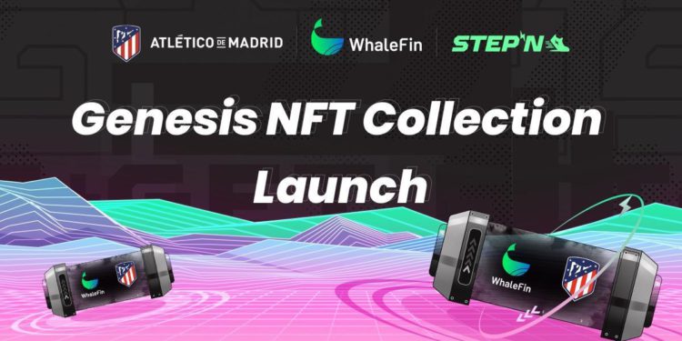 amber 220819 | 動區動趨-最具影響力的區塊鏈新聞媒體 WhaleFin攜手馬德里競技和「StepN」,推出 Genesis NFT 聯名球鞋系列!