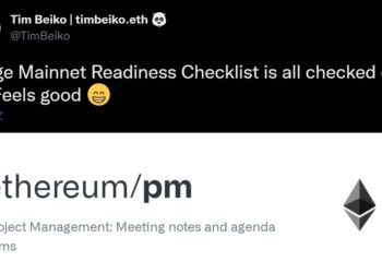 以太坊Merge主導人｜Tim Beiko：主網合併準備事項已全部完成