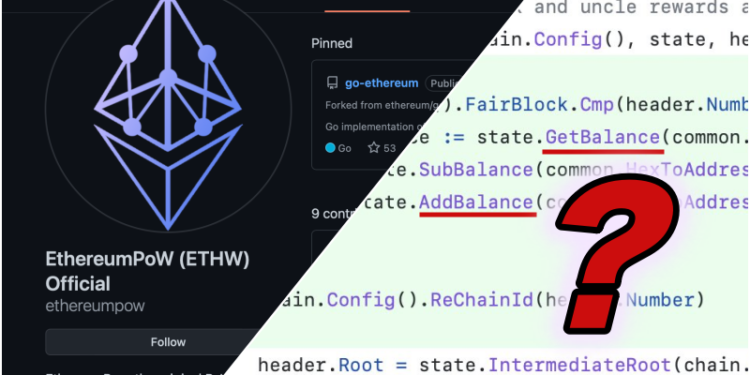 ETHW 遭指控分叉先拿 130 萬顆以太，社群驚呼：已先預備 Rug Pull？