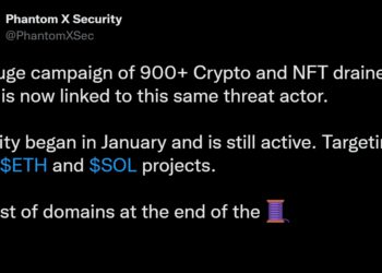 研究員：900多加密貨幣、NFT釣魚網站，都指向同一行為者；Sui Discord 遭駭