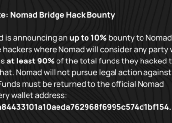 Nomad 已追回 2000 萬美元贓款，再祭白帽懸賞：還 90% 可拿走 10%