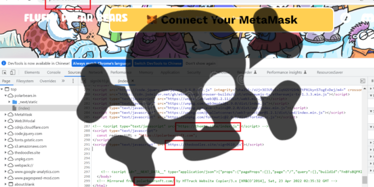 NFT釣魚網站實例》內藏惡意合約，簽署就遭駭客「零元購買轉走！」