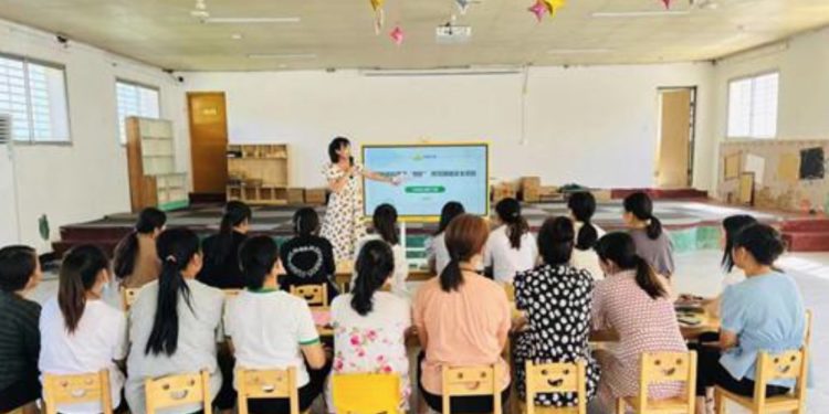 Xnip2022-09-14_14-07-17 | 動區動趨-最具影響力的區塊鏈新聞媒體 打擊挖礦從小教育?中國江西幼稚園舉辦「抵制虛擬貨幣挖礦」研討會