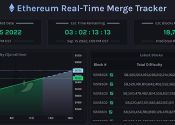 BTC衝破2.2萬鎂、ETH逼近1800！距以太坊合併剩不到19000個區塊