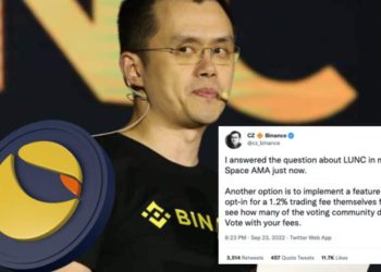 CZ談LUNC引眾怒！急聲明：幣安會給所有人1.2%燒幣選項、釋交易投票規則