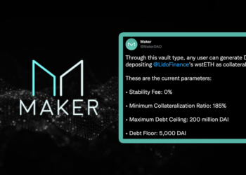 MakerDAO通過stETH金庫「借款上限增至2億鎂」提案，盼降低對USDC依賴
